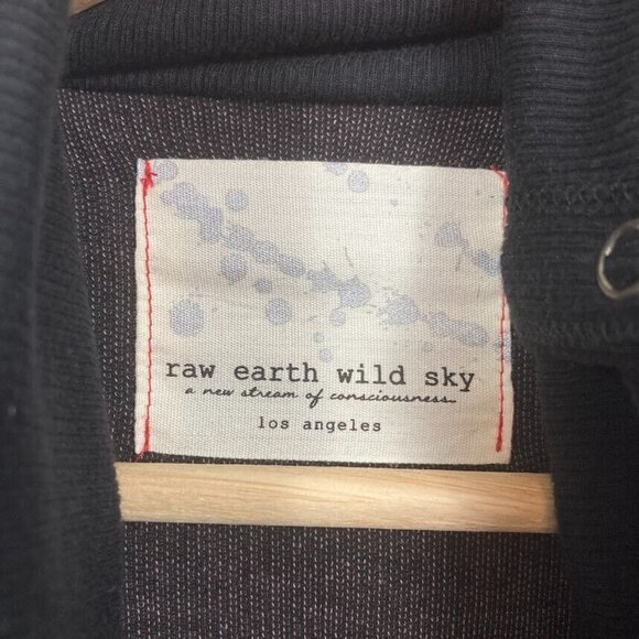 Raw Earth Wild Sky Flame Junction Cowl Neck Sweatshirt Small - Picture 6 of 9